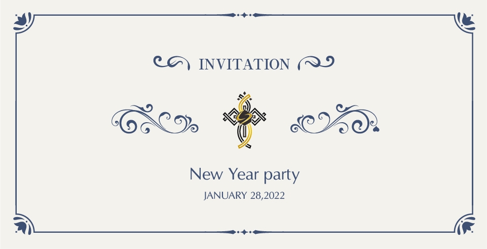 INVITATION New Year party JANUARY 28,2022